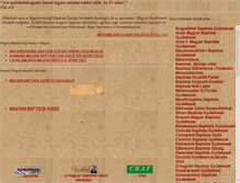 Tablet Screenshot of baptista.hu